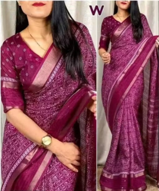 ELEGANT SILK SAREE